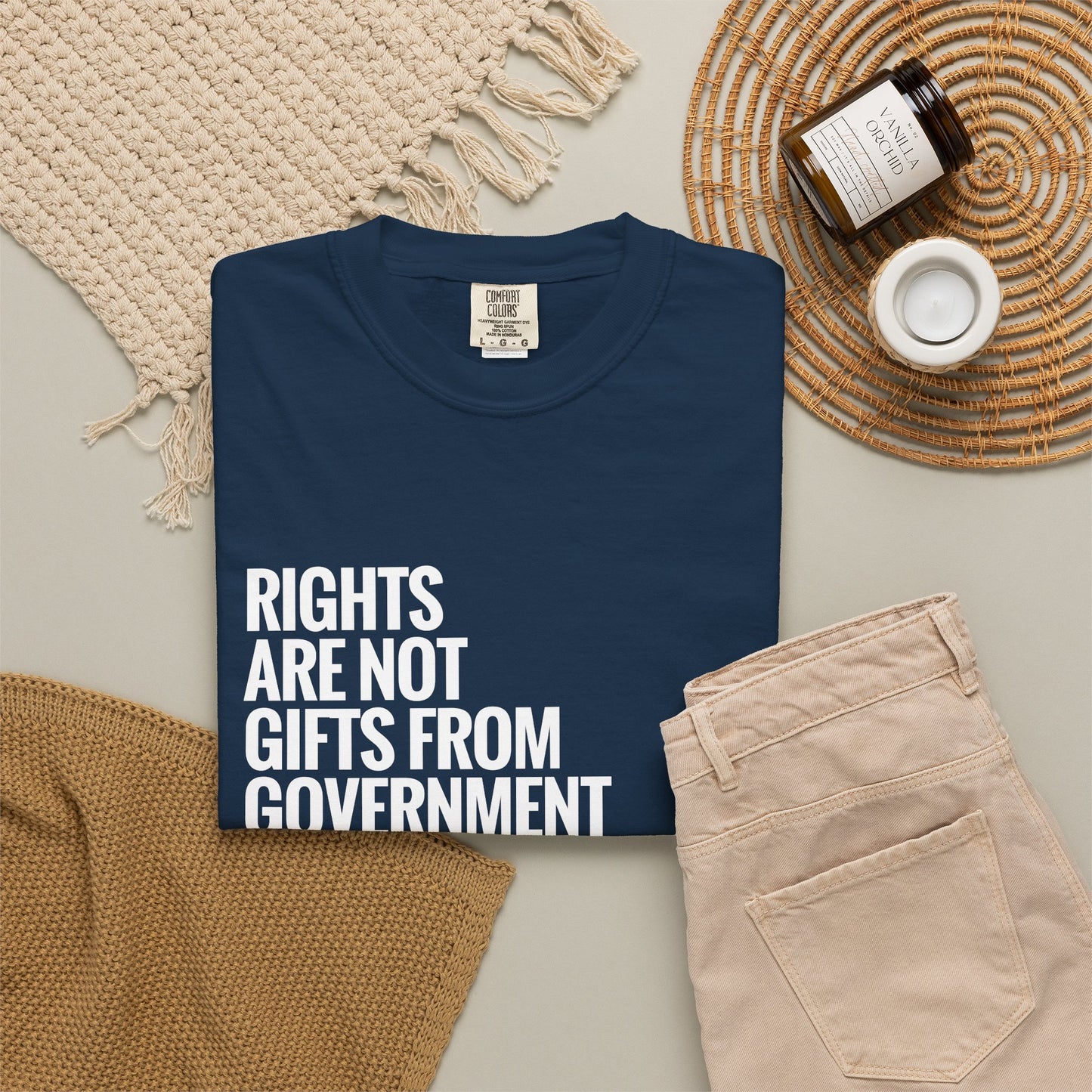 Rights are not Gifts from Government: T-Shirt