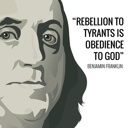 Rebellion to Tyrants: Quote T-Shirt